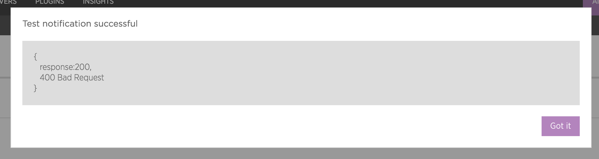 Hub Topic Bug PagerDuty integration response validation