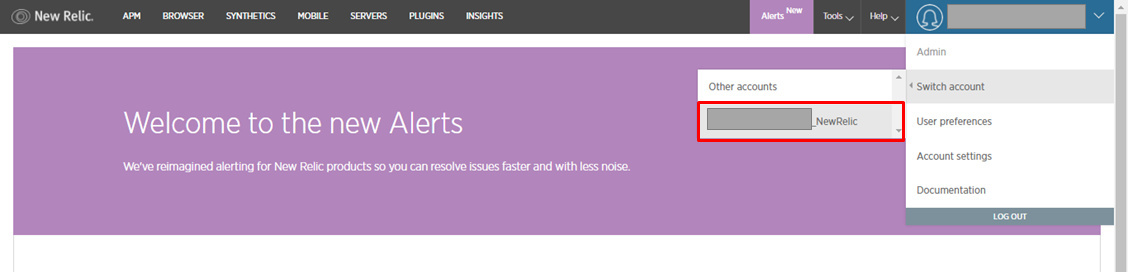 Login From Microsoft Azure Portal New Relic Accounts New Relic 